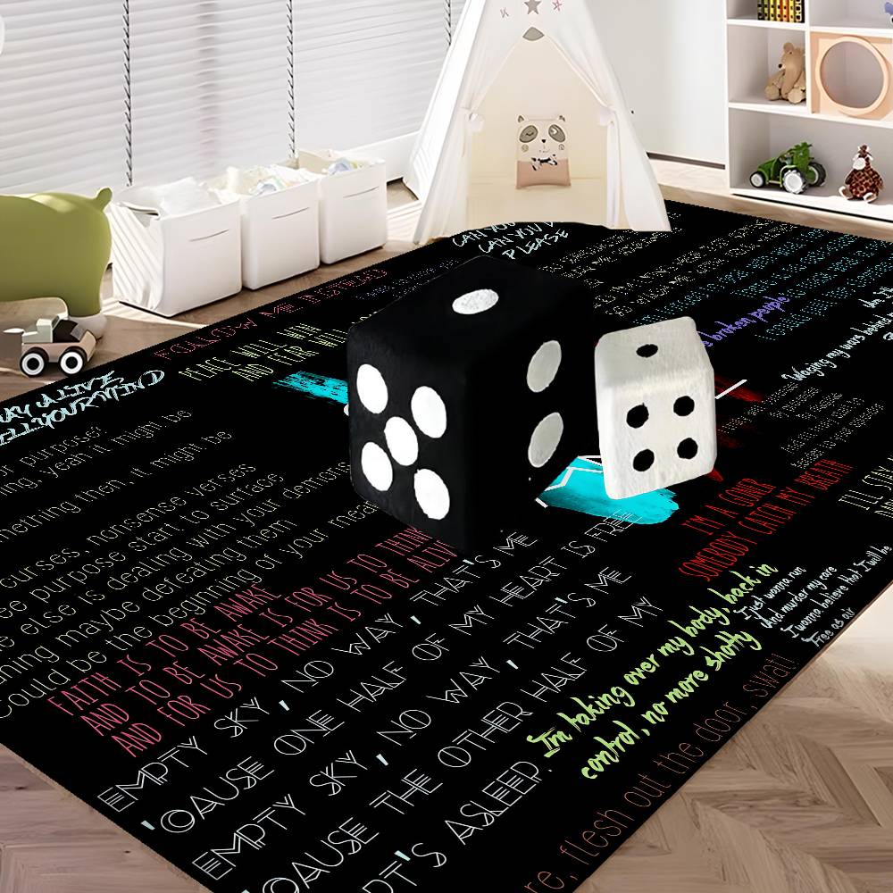 Popular T-Twenty One Pilot Band Kitchen Mat Cheaper Anti-slip Modern Living Room Balcony Printed Modern Home Decor