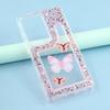 For Samsung Galaxy S23 Ultra Case DIY Butterfly Glitter Epoxy Soft TPU Phone Back Cover