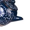 Chaxun Dehua Gold-Inlaid Enamel Blue & White Porcelain 11-Piece Tea Set
