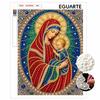 DIY 3D Pearl Diamond Painting Art Set Religious Mother Mary Home Decor Art Set Wall Art