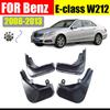 Mud Flaps For Benz E Class E W212 Mudguards Fender E180 E200 2008-2013 Mud Flap Splash Guard Fenders Car Accessories Front Rear