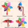 High Quality Colorful Long/Short Pole Scooter Decorative Cartoon Pinwheel Children Bicycle Windmill Bike Windmills