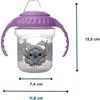 Cup with Handles - THERMOBABY - 250 Ml - Silicone Spout - Lilo &; Stitch