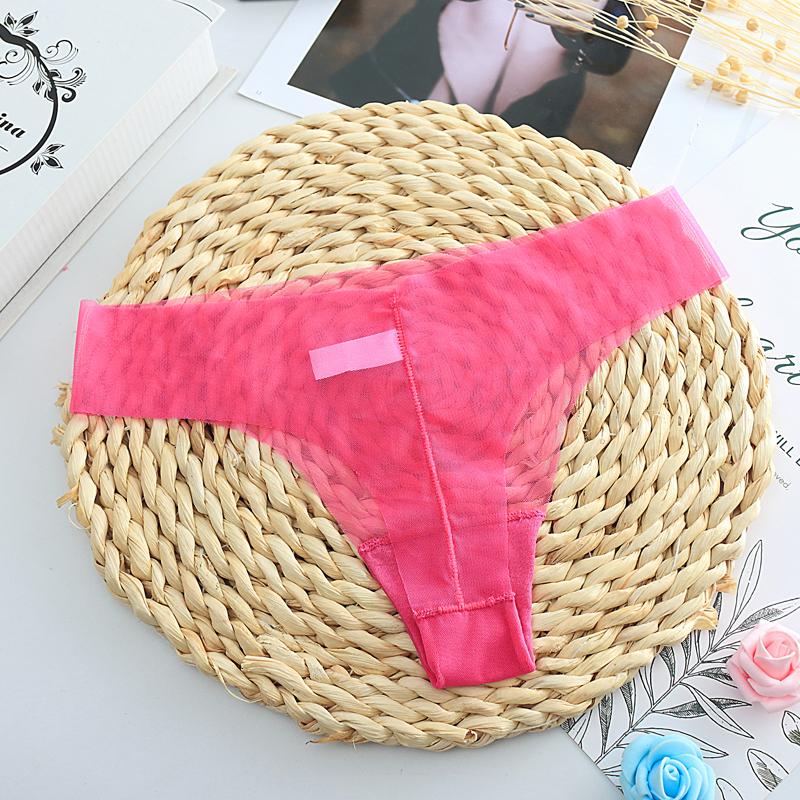 Dámské spodní prádlo G String Net příze Ultratenká tanga Spodní prádlo Dámské kalhotky s nízkým pasem K57