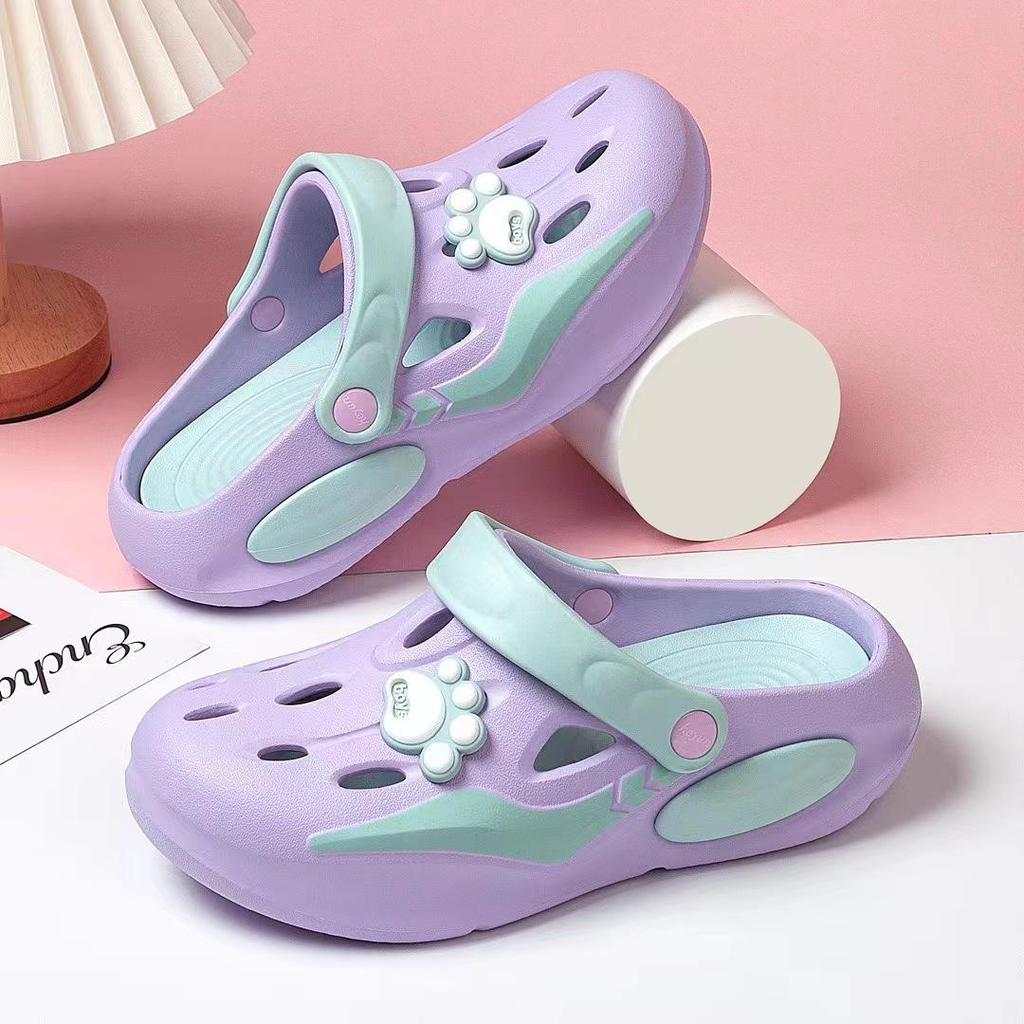 Women's 2024 Thick-Soled Non-Slip Closed-Toe Sandals: Casual, Versatile Outdoor Beach Fashion Footwear