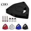 Precise Fit Turbo Valve Gasket BOV Plate for Honda Civic 2015-2021 1.5T, Embedded Rubber Turbocharger Aluminum Blow Off Replacement, Exhaust Seal High