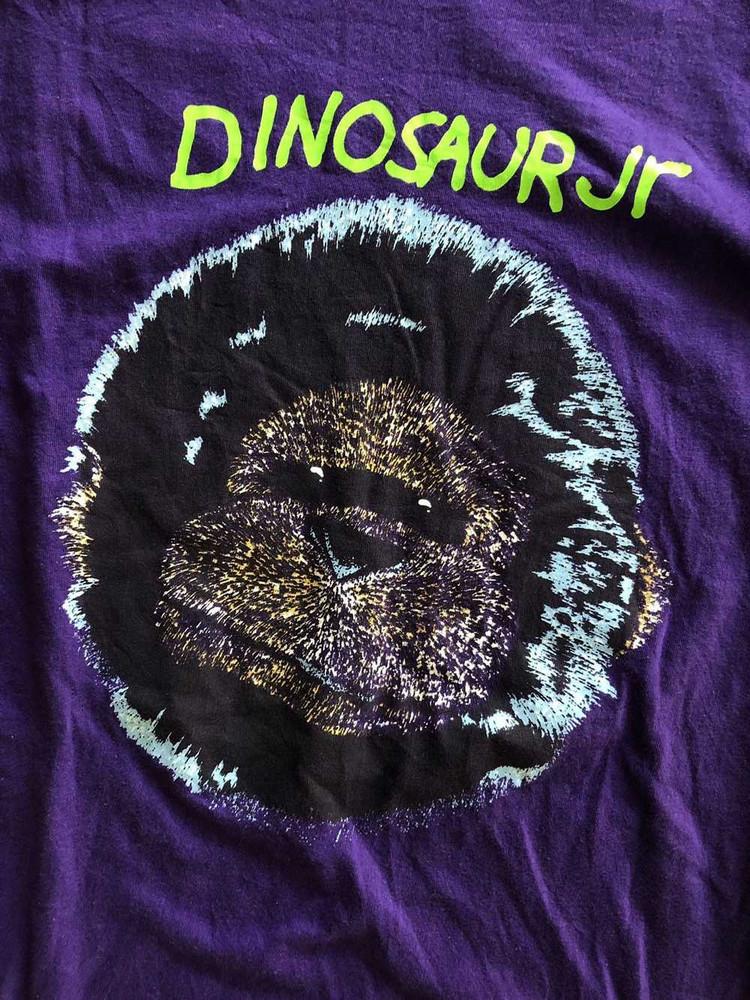 Vtg DINOSAUR JR TShirt Monster Head Purple Indie Alt Rock J Mascis PA5245 XL