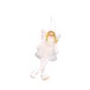Soft Pink Angelic Wing Plush Doll Christmas Home Decoration Ornament