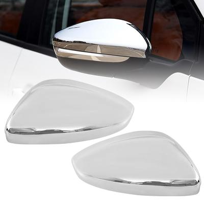 Türflügel Rückspiegelkappe Abdeckung Für Peugeot 208 2008 2012 2013 2014 2015 2016 - Für Citroen C3 2016- Chrom Silber