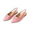 Women's Flat-soled Sandals Summer New Comfortable Versatile Pointed Large-size Sandals