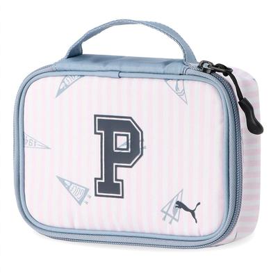 Flag Graphic Round Pouch 090095 Pearl Pink Free Size
