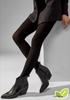 Black Plain Organic Cotton Tights 607 Bio Cotton Legs