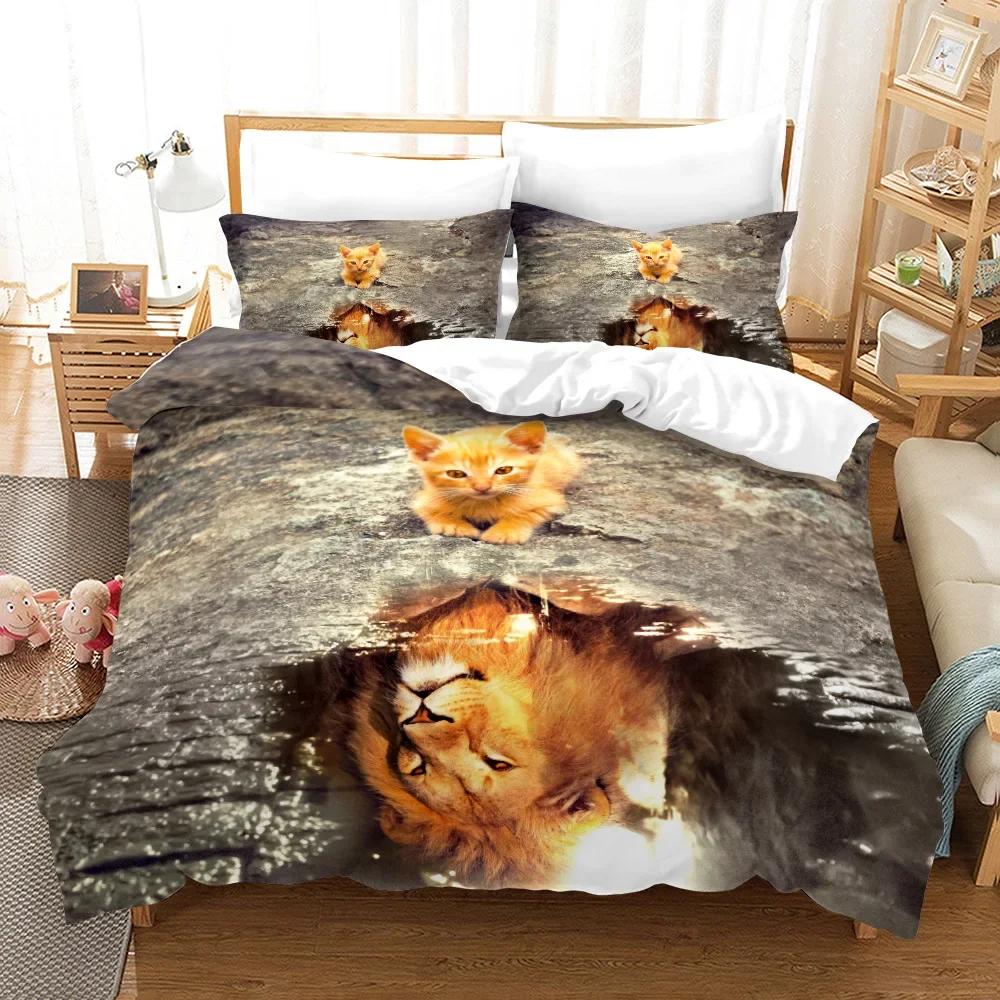 Cartone Animato Gioco Carino Aphmau con Ali Set Letto Ragazzi Ragazze Misura Singola Queen King Copripiumino Federa Letto ragazzi Adulti