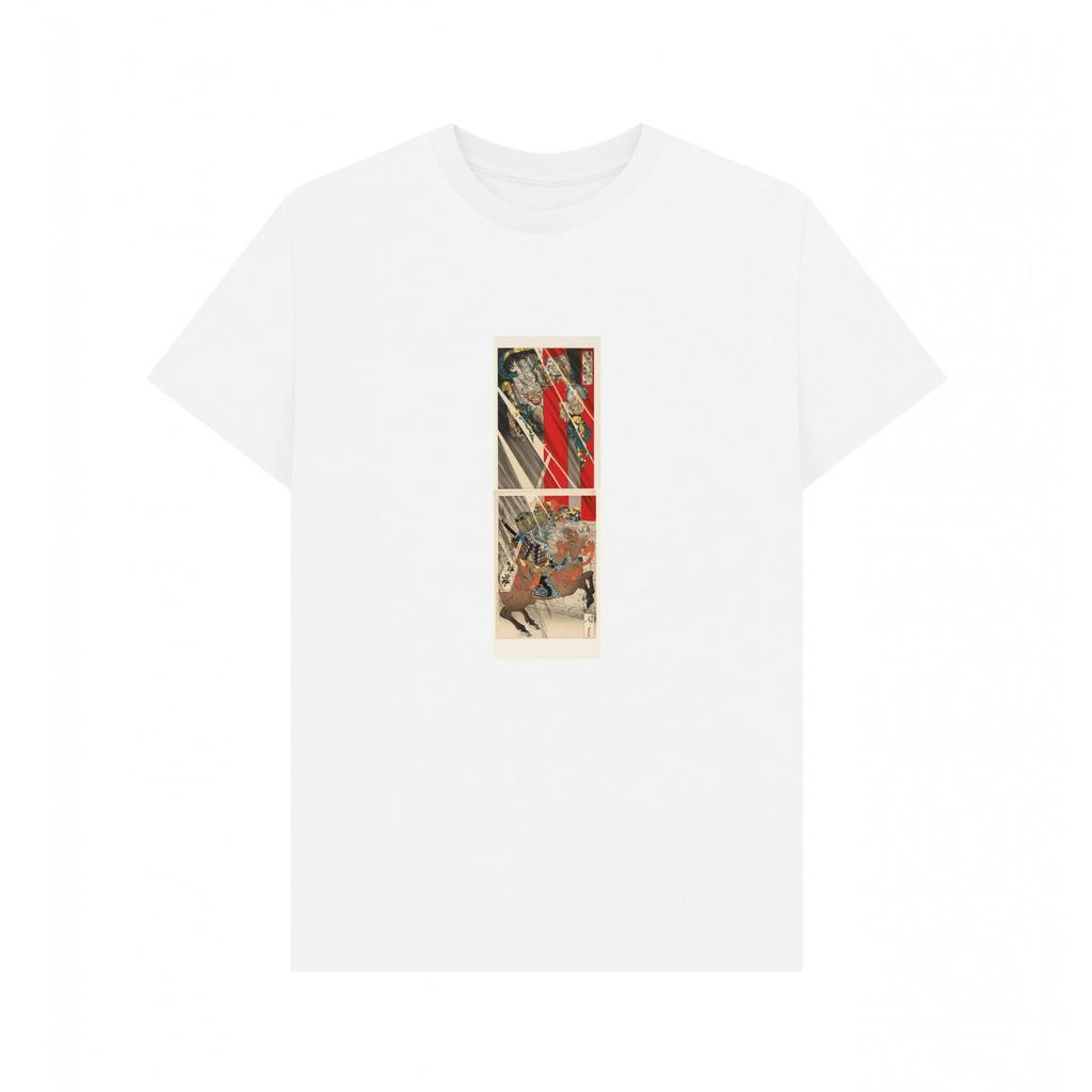 Apoh Unisex Adult Japanese Samurai Ashmolean Museum T-Shirt