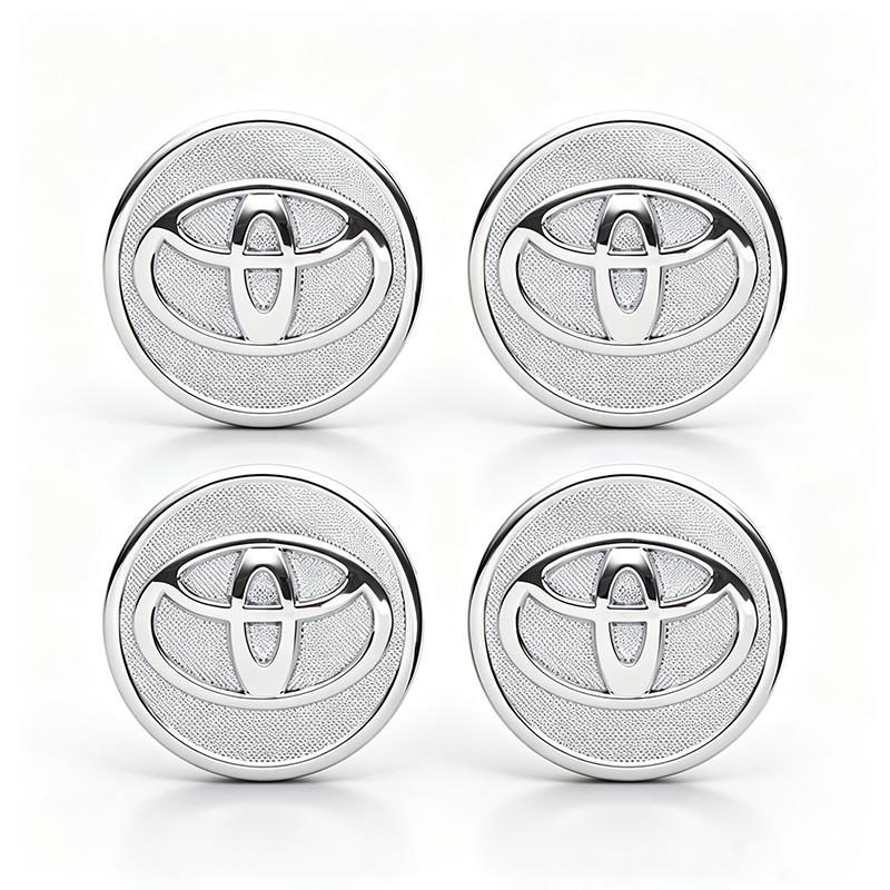 4Pcs 56/62mm Toyota Car Wheel Center Hub Cap Accessories For Toyota GR Corolla Yaris Aygo Prius RAV4 Crown CHR Camry Auris Verso