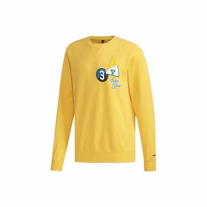 adidas neo Street Collegiate Style Hoodie Men s Gold XXL