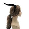Faixa de Cabelo com Chifres de Dragão Acessório de Fantasia para Looks de Festa Temática, Styling para Apresentações de Palco e Uso como Adereço para Cabine de Fotos