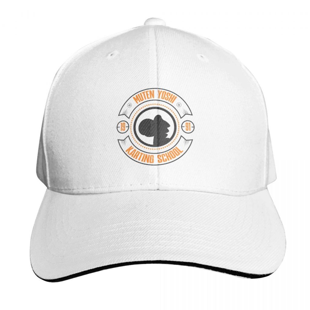 Muten Yoshi Karting School Baseball Cap Winter hat Snapback Cap beach hat black Women Unisexs