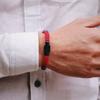 Boho Ethnic Handmade Fabric Bracelet 6mm Width Men Women Tibet Magnetic Braclet For Lover Best Friend Matching Jewelry Homme