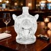 Tequila Decanter Liquor Dispenser Decanter Bottle Bar Tool Tiger Head Shaped Collectible Cool Gadget For Birthday Fathers Days