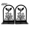 Heavy Duty Bookends 1 Pair Metal Dragon Bookends Fantasy Castle Decorative Book