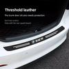 BMW Car Threshold Strip Anti Stepping Leather Protective Sticker For BMW E46 E90 E60 F30 F10 X1 X2 X3 X5 X4 X6 X7 G30 G20 G32 DZ0