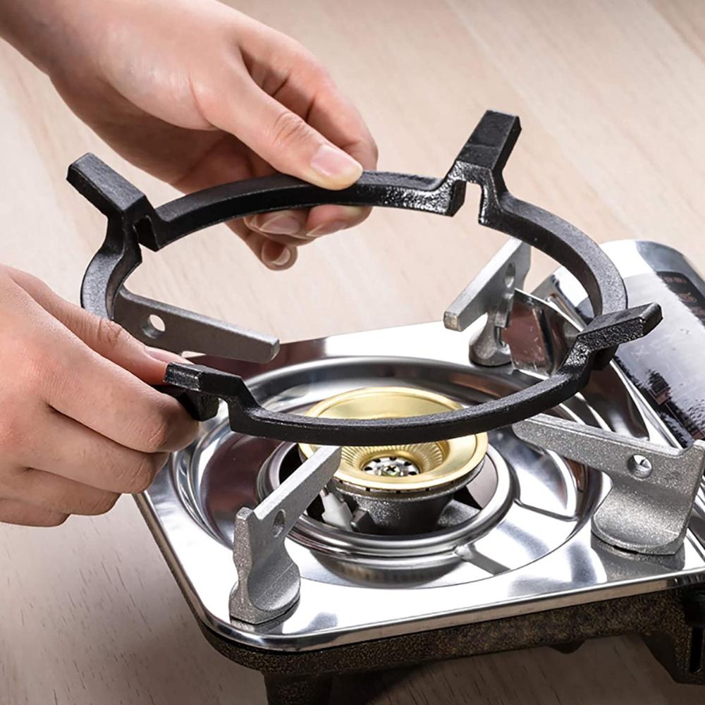 Cooktop Kitchen Round Support Gas Cooker Non Slip Wok Ring Pan Stand Pots Holder Stove Rack