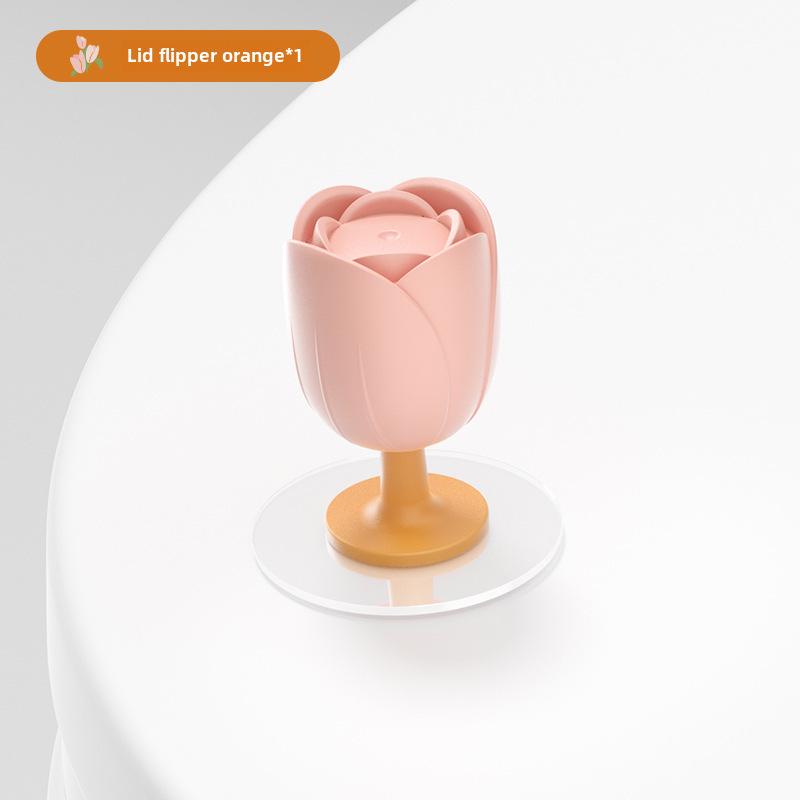 Poignée de levage de couvercle de toilette anti-salissure créative