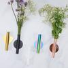 Self Adhesive Wall Mounted Vase DIY Hanging Vase Floral Bouquets Holder Flower Holder  Home Decor