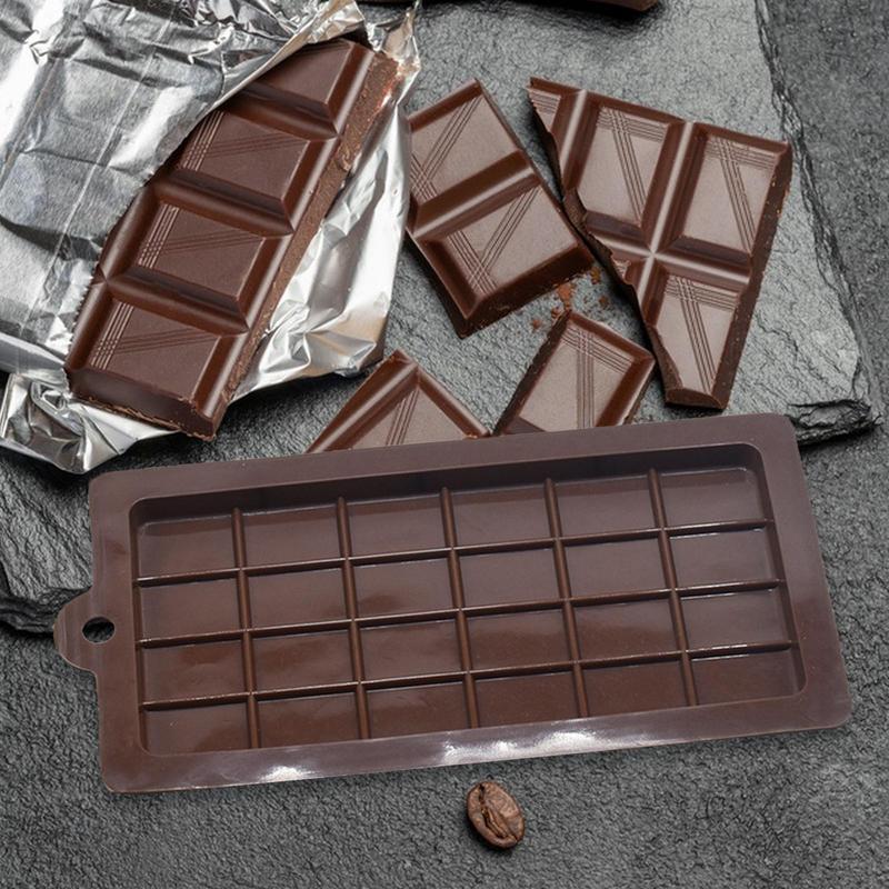 Chocolate Molds Bakeware Cake Molds High Quality Square Eco-friendly Silicone mold DIY Food Grade 24 Cavity Candy Tools