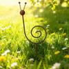 Pflanzstützstäbe Schneckenform Kletterstäbe für Blumen Metall Vintage Dekorative Gartenstäbe für Kletterpflanzen Terrasse Rasen Garten Weg