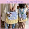 Adorable Animal Print Nylon Kids Backpack For Boys And Girls School Trip Travel Bag
