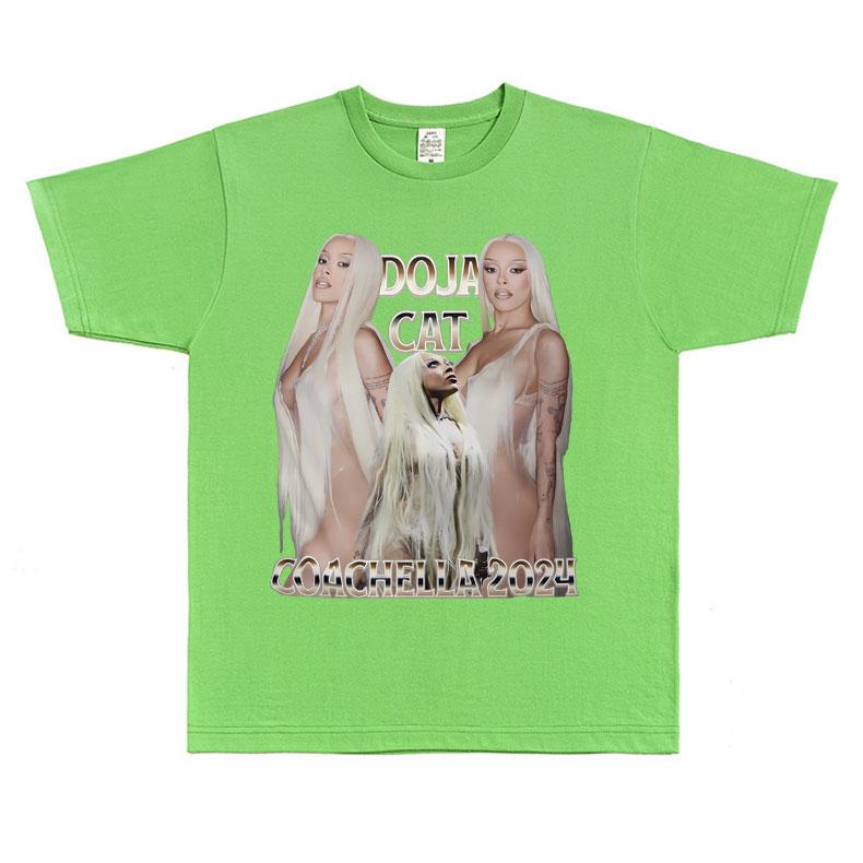 Sexy Doja Cat Graphic Print T Shirt Short Sleeve Unisex Women Hip Hop Oversized Tshirt Male Cotton Tees Unisex's Vintage Streetwear
