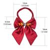 Crystal Bow Collar Flower Cloth School Uniform Collar Fashion Neck Wear Ties  School