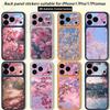 Adesivo Skin Wrap de Sobrecarga de Streamer Necessitado para iPhone 17 Pro/Pro max Película Protetora para Traseira, Moldura, Câmera