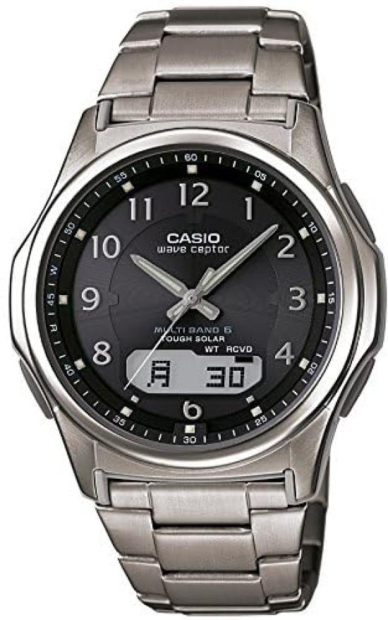 Casio Wave Ceptor Solar Silber WVA-M630TDE-1AJF Funkgesteuerte Uhr,