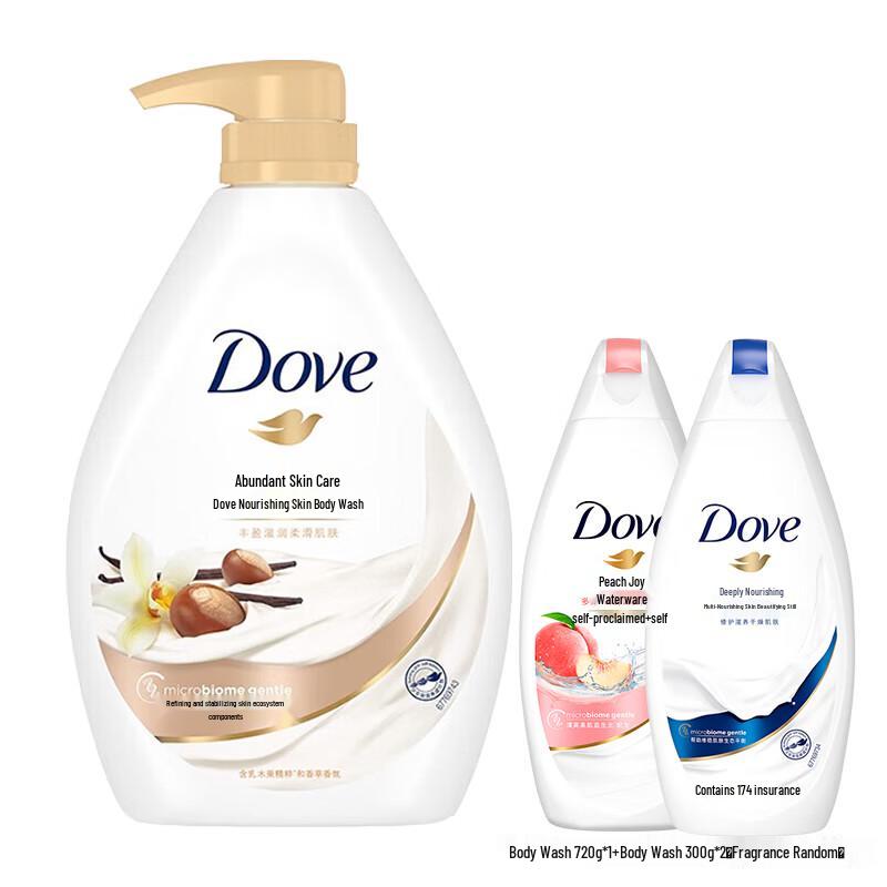 

Набор питательных гелей для душа Dove
