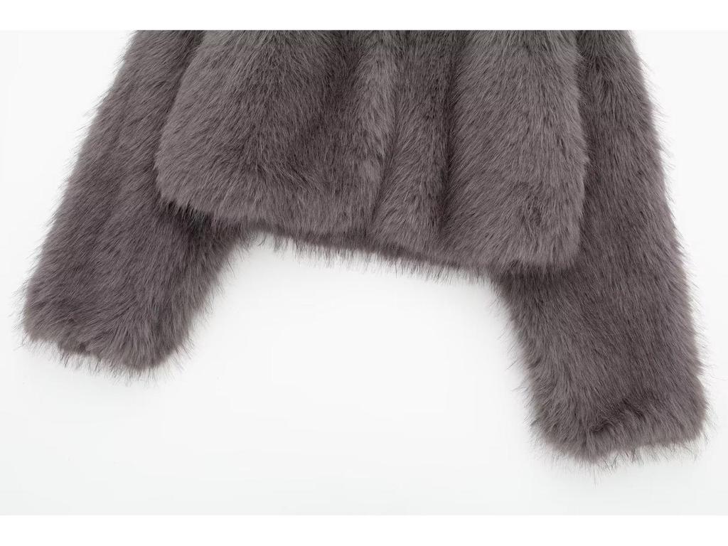 Autumn Faux Fur Short Jacket - European & American Style