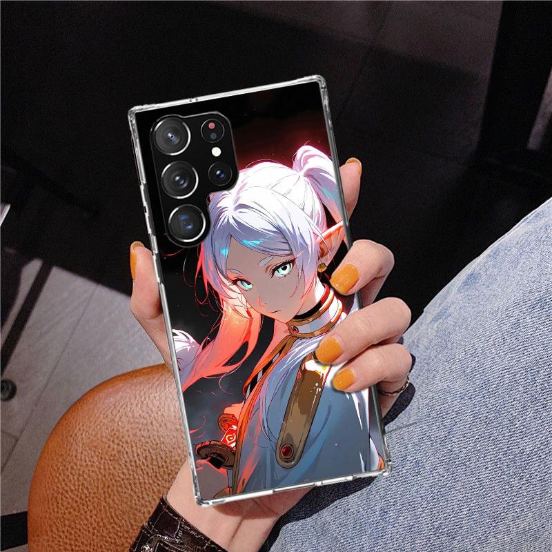 

Frieren Beyond Journeys End Phone Case For Samsung Galaxy S24 S25 Edge S26 Ultra S23 S22 S21 Plus S20 FE + Personalized Print Co Samsung S26 Plus