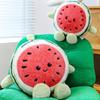 1Pcs 20/30/40Cm Cartoon Anime Cute Pillow  Simulated Watermelon Doll Stuffed Plush Toy Gift For Friends Fun Doll