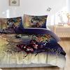 3pcs Soft Butterfly Print Duvet Cover Set for Comfortable Sleep - 3 Piece Bedding Set for Bedroom or Guest Room