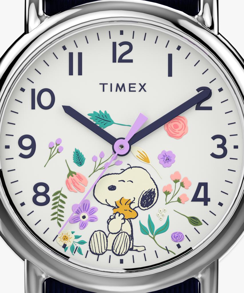 Taimaegseu X Peanuts Weekender Snoopy In Bloom Character Watch 31Mm