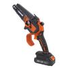 550W Mini Chainsaw with 6in 8in Saw Blade Handheld Powerful Chain Saw Dual Battery for Wood Cutting
