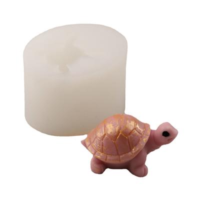 For Turtle Candle Silicone Mold for Handmade Desktop Decoration Gypsum Epoxy Resin Aromatherapy Candle Silicone Mould