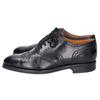 YANKO 104634 Full Glove Wingtip Leather Shoes 7 1/2 blackUsed