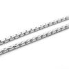 Misplaced Pearl Necklace Stainless Steel Men's and Women's Necklace Chain with Chain