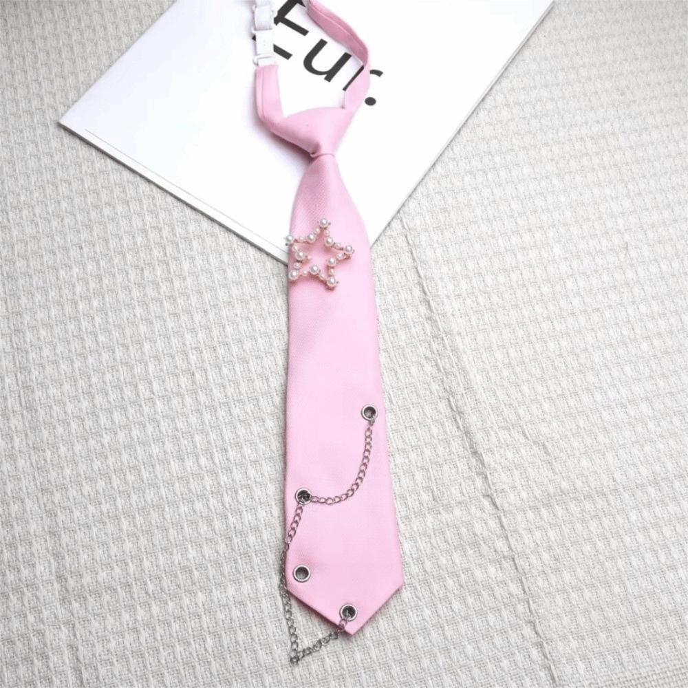 Tassels Star Tie Choker Shirt Tie Elegant Long Necktie JK Uniform Decoration
