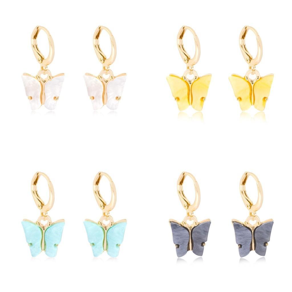 Earrings Butterfly Stylish Animal Design Chic Multicolor Womens Accessories Fashion