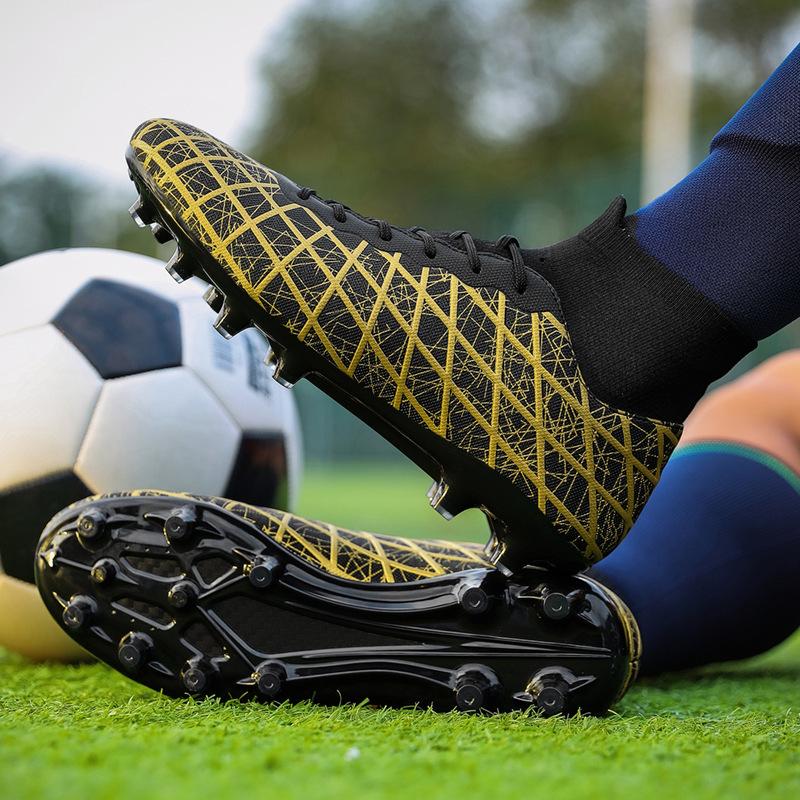 High-top football shoes 2025 men's and women's adult children's competition training shoes TF broken nails AG long nails short nails sneakers