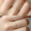 Minimalist Small CZ Finger Rings for Women Metal Silver Color/Gold Color Fashion Versatile Girls Rings Everyday Jewelry